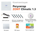 ZONT Climatic 1.3 Погодозависимый автоматический GSM / Wi-Fi регулятор (1 ГВС + 3 прямых/смесительных) с доставкой в Астрахань